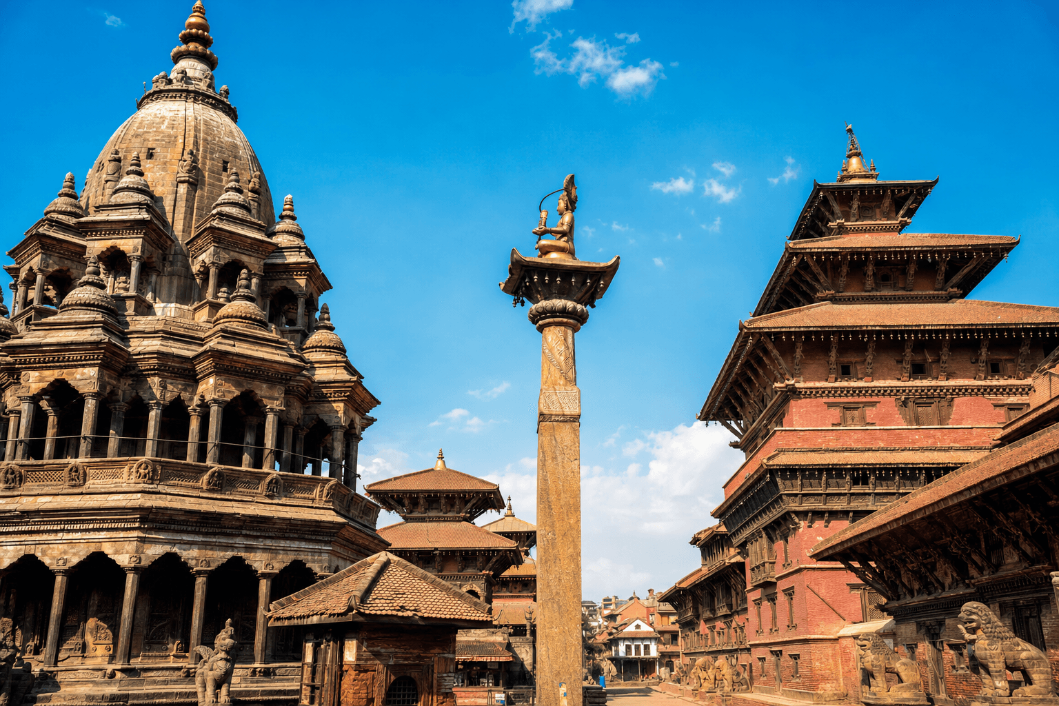 Kathmandu Durbar Square temples